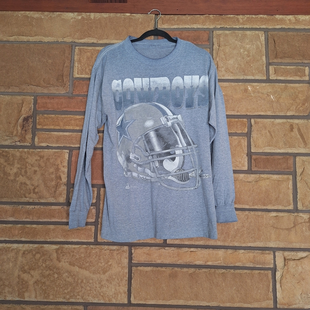 Dallas Cowboys 1996 Vintage Long Sleeve Crewneck Graphic Tee